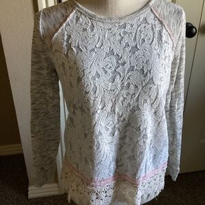 Jolt Women’s Sweatshirt - Size S | Lace & Jersey Weekend Style